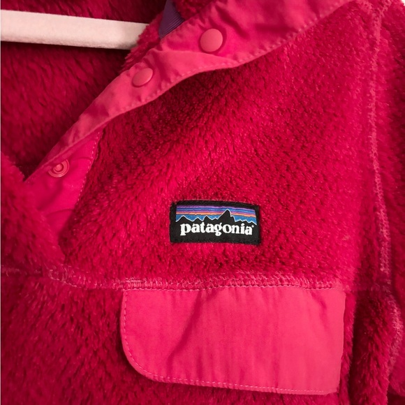 Patagonia Red/Pink Snap-T Fleece - Picture 2 of 4